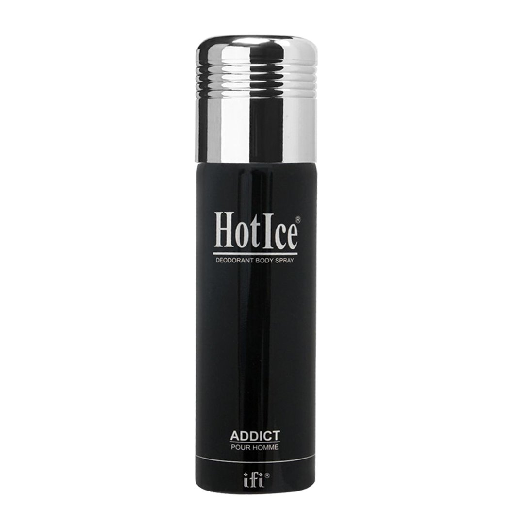 Hot Ice Deo Spray 200ml - Addict (Pour Homme)