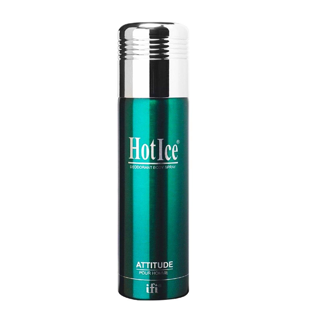 Hot Ice Deo Spray 200ml - Attitude (Pour Homme)