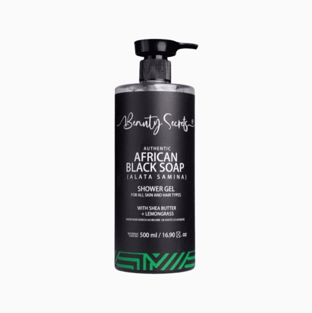 Beauty Secrets Black Soap Shower Gel 500ml Lemongrass