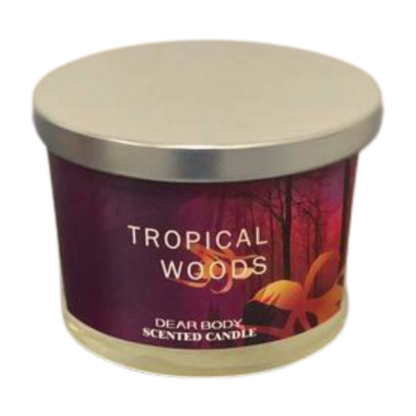 Dear Body Scented Candle 320g - Tropical Woods