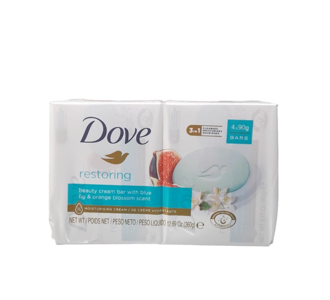 Dove Bar Soap 100g 4PK - Restoring