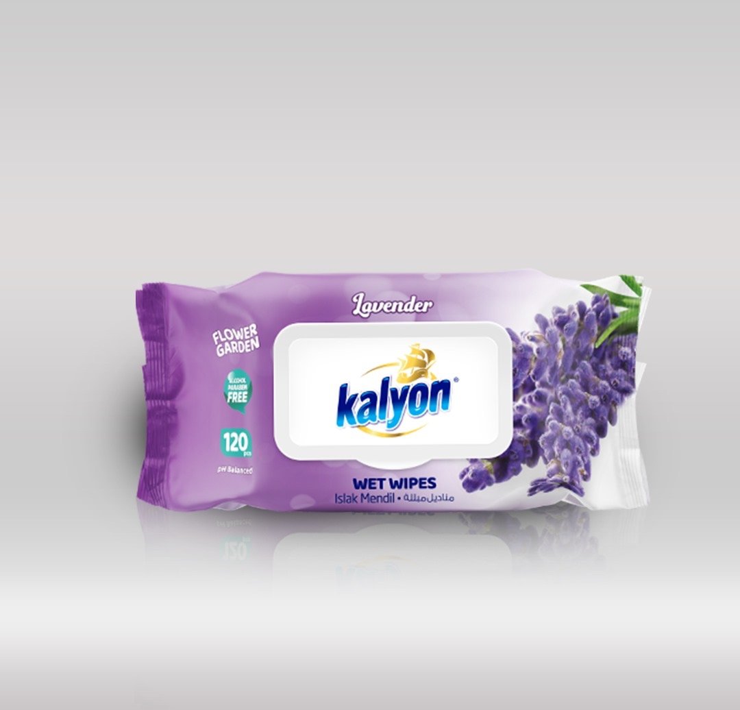 Kalyon Wet Wipes 72pcs -Lavender